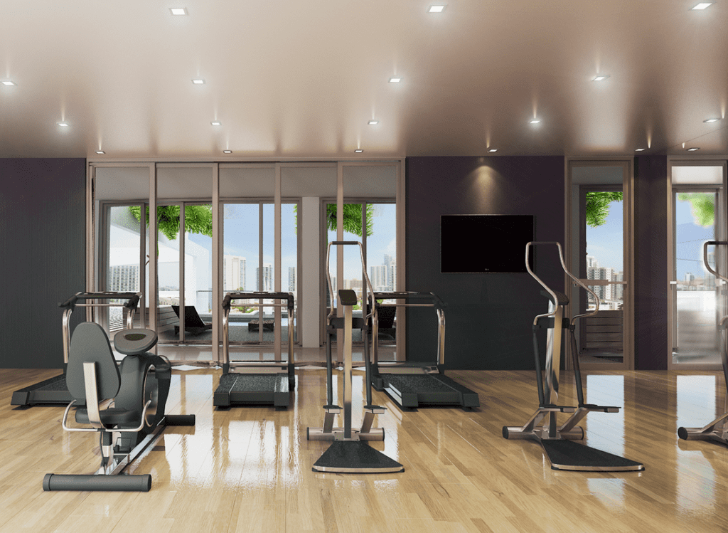 26 Edgewater condo GYM 1