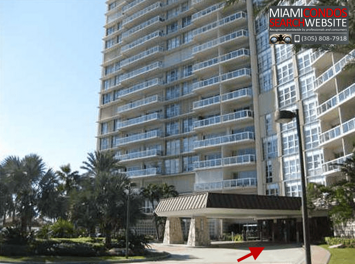 Brickell Town House building lobby entrance