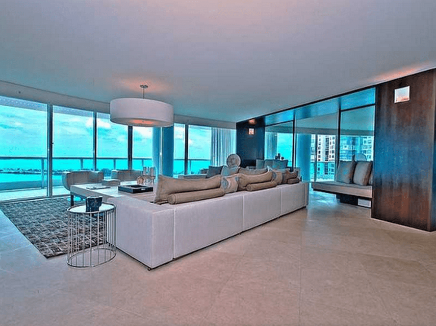 Bristol Tower Condo Brickell units view east