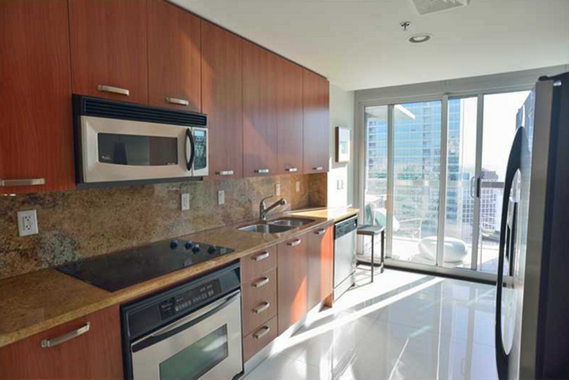 Mayfield Condo Brickell kitchen area 1