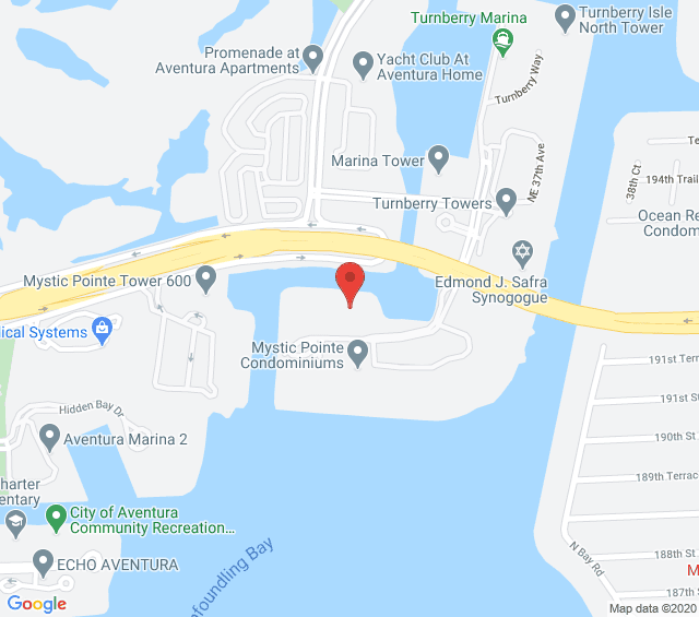 400 Mystic Pointe Condo Aventura image map