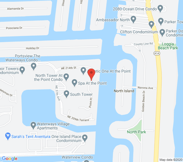 Atlantic Two At The Point Aventura image map