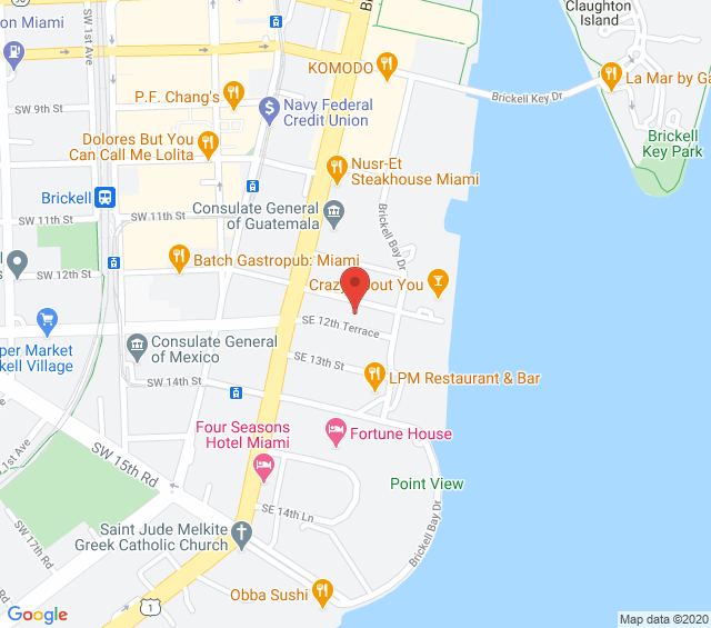 Club at Brickell Bay Condo image map