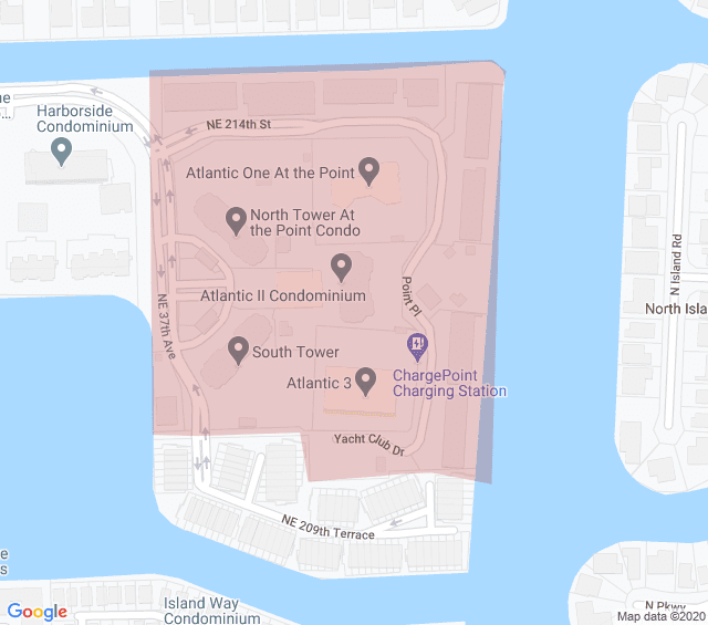 The Point At Aventura Condos image map