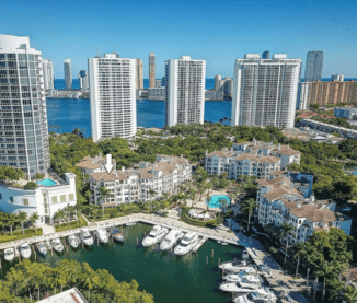 Water view form Aventura Penthouse