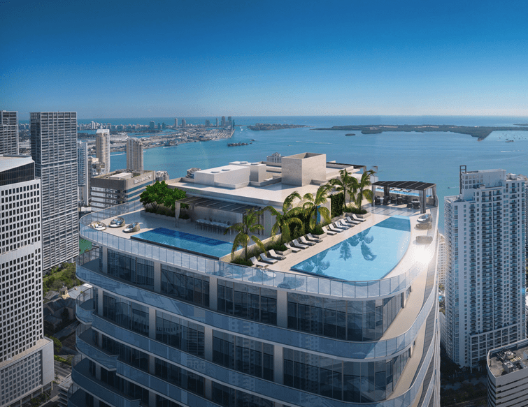 Views from Brickell Penthouses